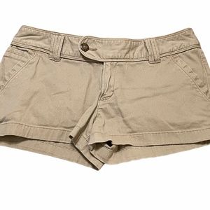 Red Camel Khaki Bootie Shorts 